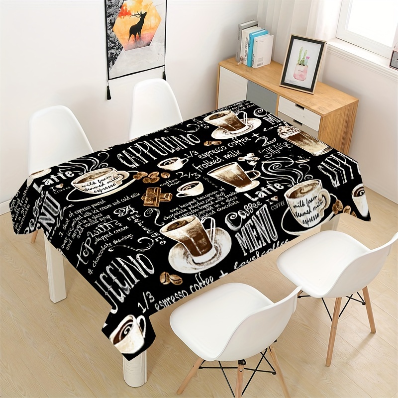 1pc Stain-resistant & Washable Tablecloth - Waterproof, Oil-proof Polyester Cover For , Camping, Weddings, Birthday Parties, Cafeterias - Home Decor
1pc Stain-resistant & Washable Tablecloth - Waterproof, Oil-proof Polyester Cover For , Camping, Weddings, Birthday Parties, Cafeterias - Home Decor