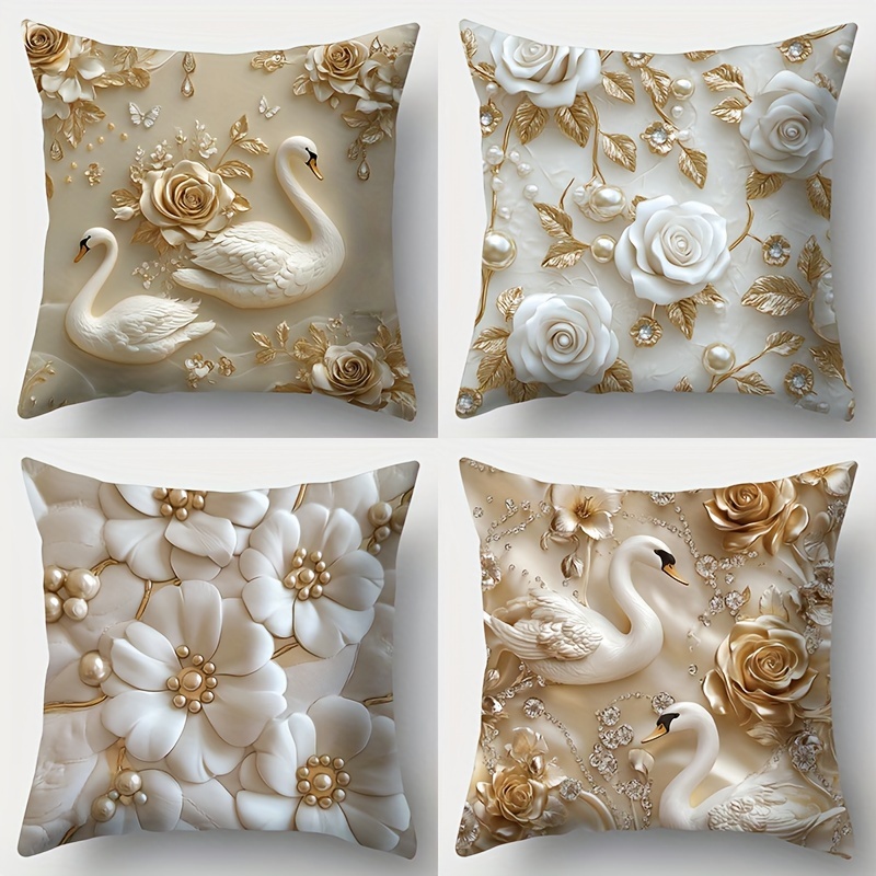 Contemporary Set Of 4 - 17.7" X 17.7" - Washable Cushion - And For , Bedroom Decor
Contemporary Set Of 4 - 17.7" X 17.7" - Washable Cushion - And For , Bedroom Decor