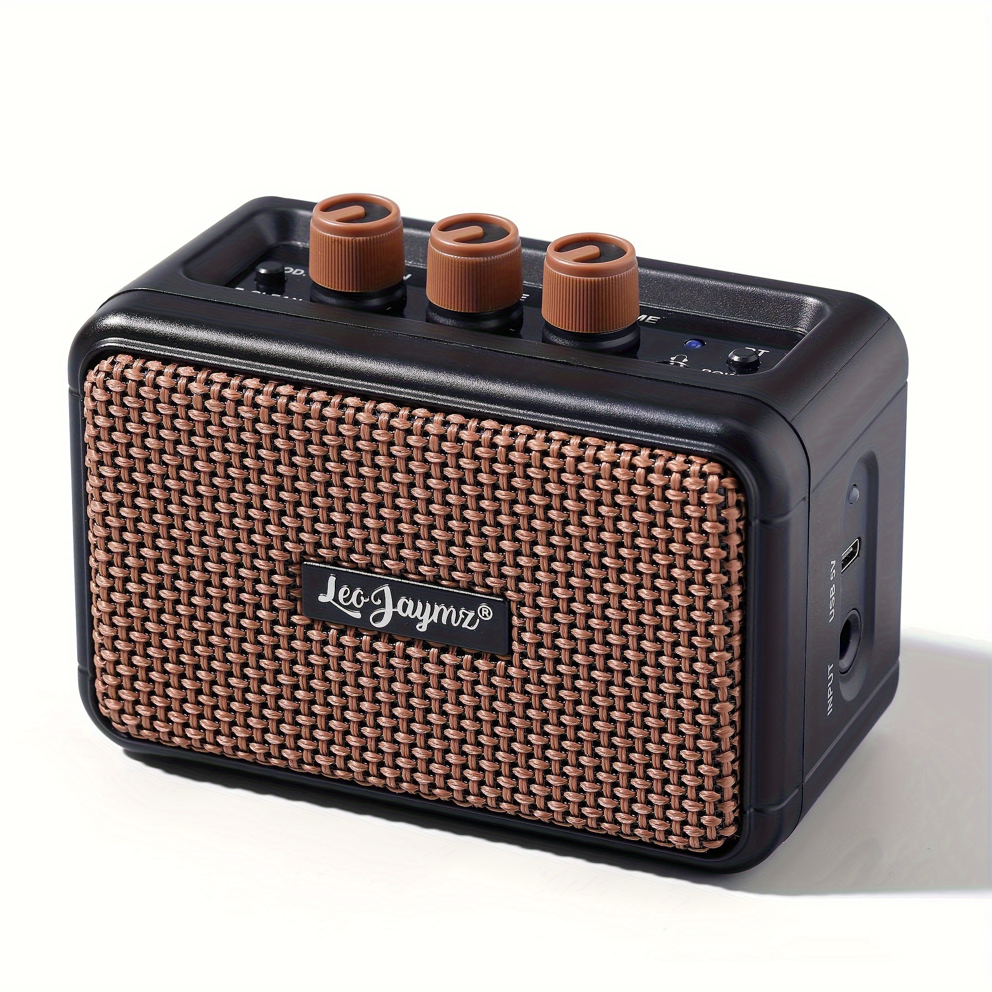 Leo Jaymz Electric Guitar Mini Amplifier - Portble Electric Guitar Amplifier - 5w Electric Guitar -bt Dual Speakers 5w Rechargeable Portable Practice Amplifier - And Clean Effects
Leo Jaymz Electric Guitar Mini Amplifier - Portble Electric Guitar Amplifier - 5w Electric Guitar -bt Dual Speakers 5w Rechargeable Portable Practice Amplifier - And Clean Effects