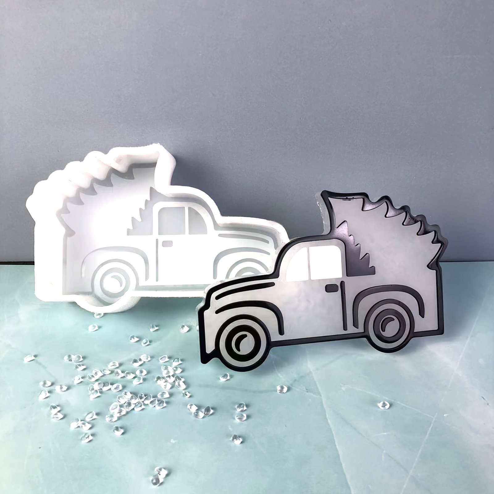 1pc Car-shaped Silicone Mold For Candles, Aromatherapy, Soap & Resin Crafts - Versatile Diy Decorative Ornament Casting Tool
1pc Car-shaped Silicone Mold For Candles, Aromatherapy, Soap & Resin Crafts - Versatile Diy Decorative Ornament Casting Tool