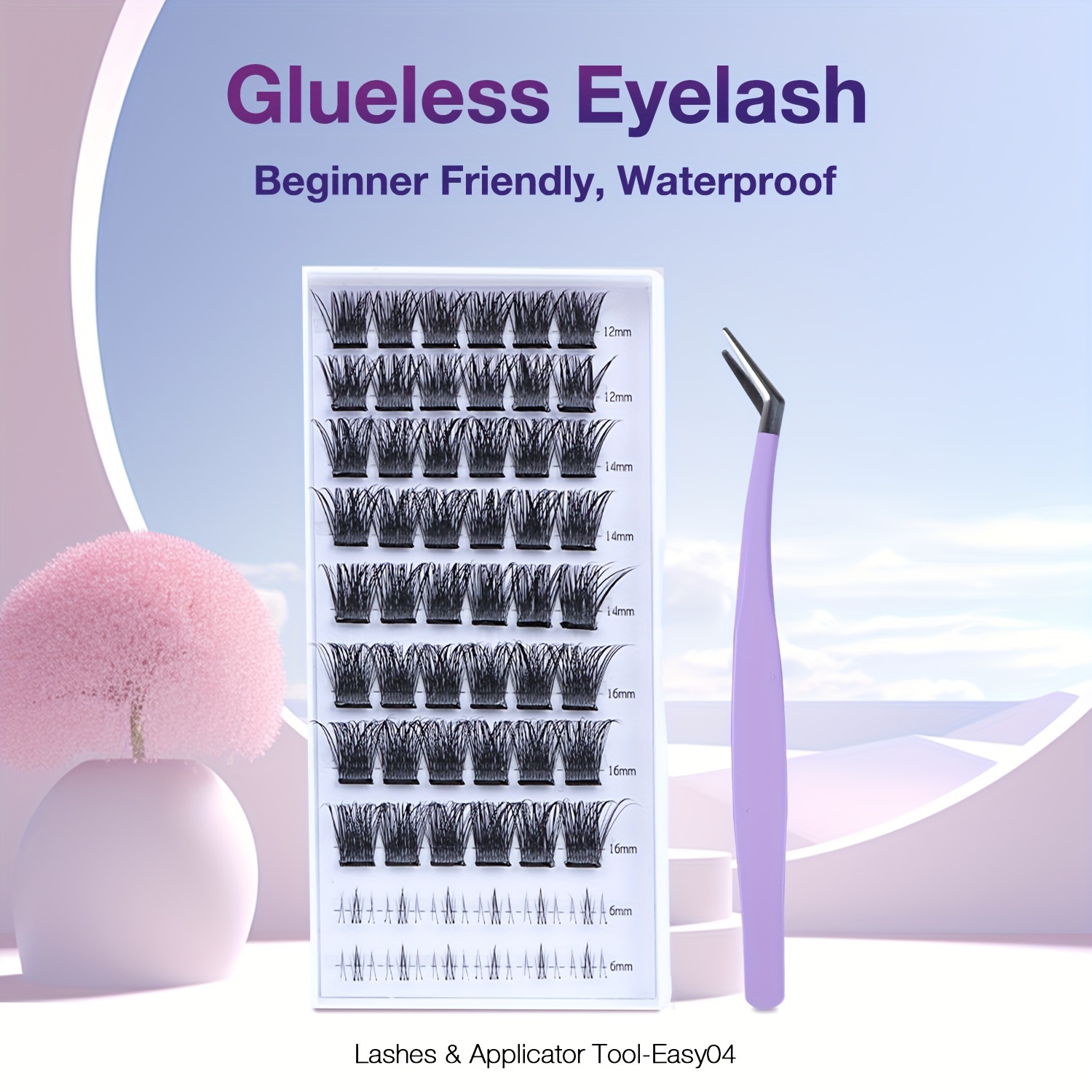Idn Self Adhesive Lash Clusters Press On Individual Lashes With Applicator No Glue Needed Diy Lash Extensions With Bottom Lashes C Fluffy Eyelash Clusters Pre-glued Cluster Lashes For Self Application
Idn Self Adhesive Lash Clusters Press On Individual Lashes With Applicator No Glue Needed Diy Lash Extensions With Bottom Lashes C Fluffy Eyelash Clusters Pre-glued Cluster Lashes For Self Application