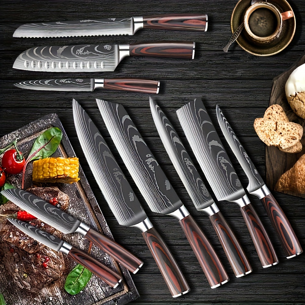 Knife Set, Knife Combination, Knife Set, Steel Knife Set, 1 /3 /4 /5 /6 Of Knives For Use
Knife Set, Knife Combination, Knife Set, Steel Knife Set, 1 /3 /4 /5 /6 Of Knives For Use