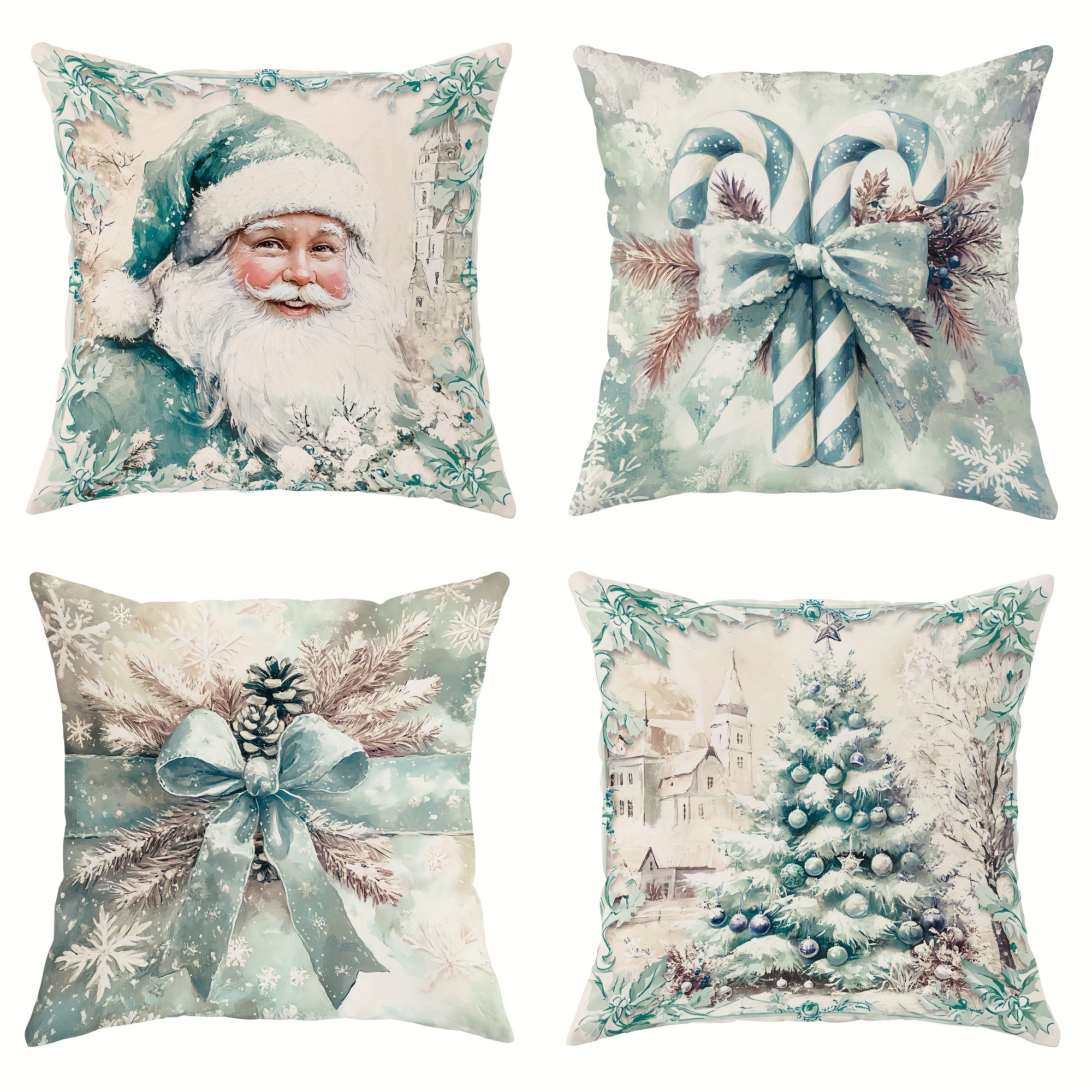 4- Christmas Decorative , 18x18 , , , , Bow , Pillowcases, One- , Polyester, , For , Sofa Bed Decor,
4- Christmas Decorative , 18x18 , , , , Bow , Pillowcases, One- , Polyester, , For , Sofa Bed Decor,