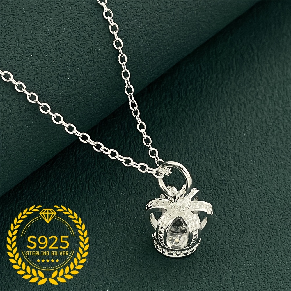 1pc Pendant Necklace Synthetic Zirconia - , 925 , , For & , Christmas Holiday For Women
1pc Pendant Necklace Synthetic Zirconia - , 925 , , For & , Christmas Holiday For Women