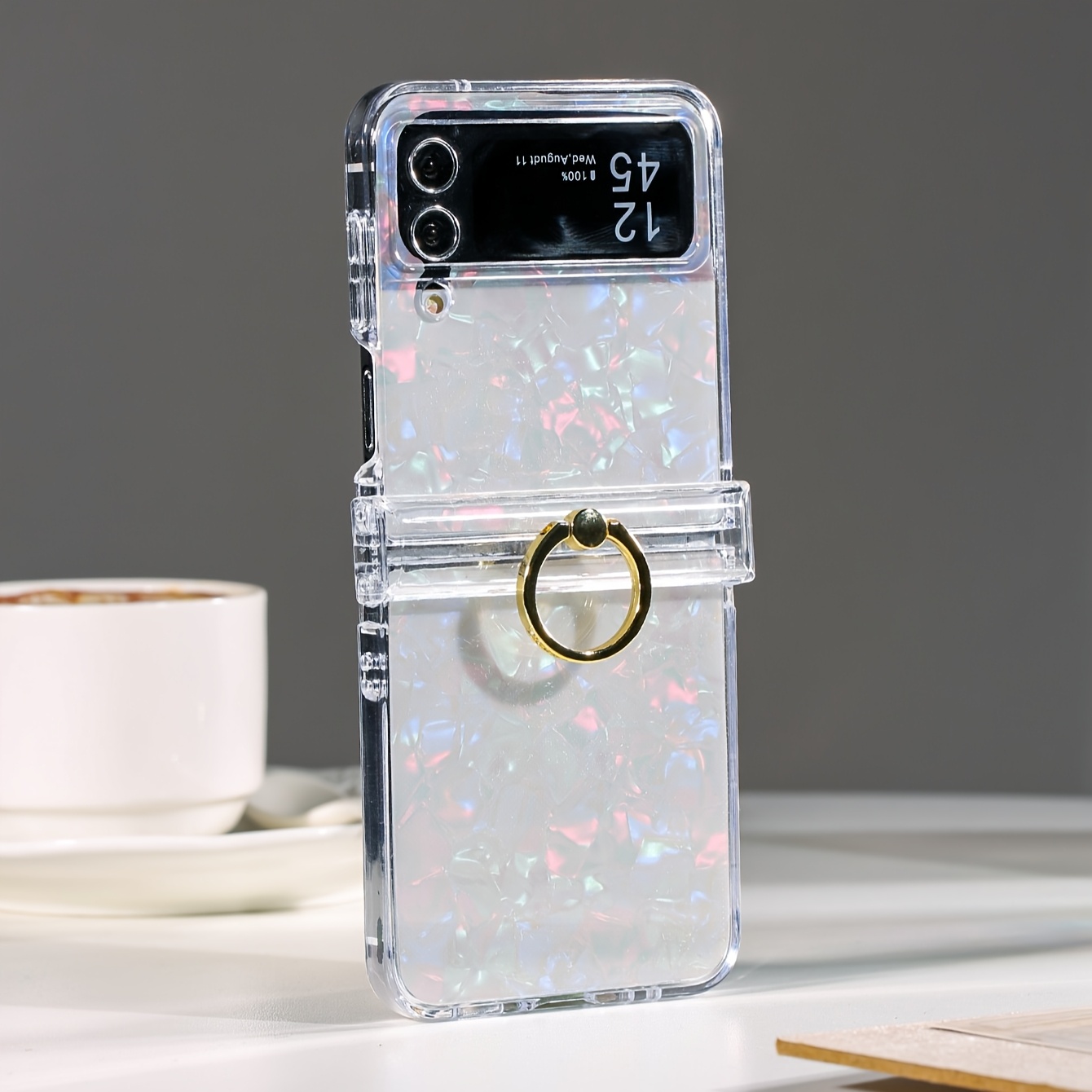 Protection Full Cover Color Shell Pattern Card Paper Ring Holder Folding Mobile Phone Case For 5g, For 5g, For 5g, For 5g
Protection Full Cover Color Shell Pattern Card Paper Ring Holder Folding Mobile Phone Case For 5g, For 5g, For 5g, For 5g