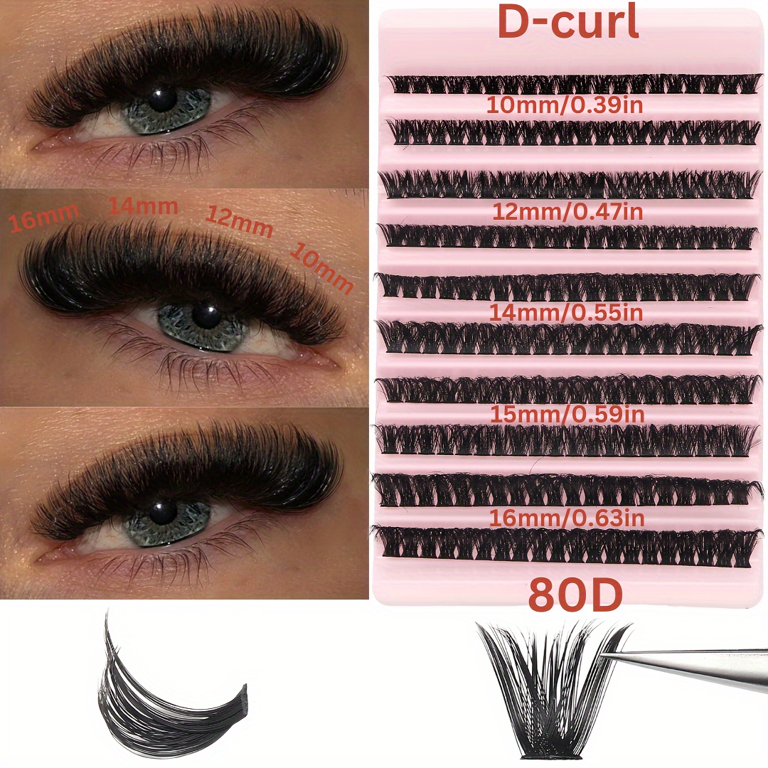 200 Faisceaux de Cils, C Curl/cc Curl/D Curl Volume Faisceaux de Cils Individuels ExtensionsFaisceaux de Cils DlY Pour une Application à Domicile
200 Faisceaux de Cils, C Curl/cc Curl/D Curl Volume Faisceaux de Cils Individuels ExtensionsFaisceaux de Cils DlY Pour une Application à Domicile