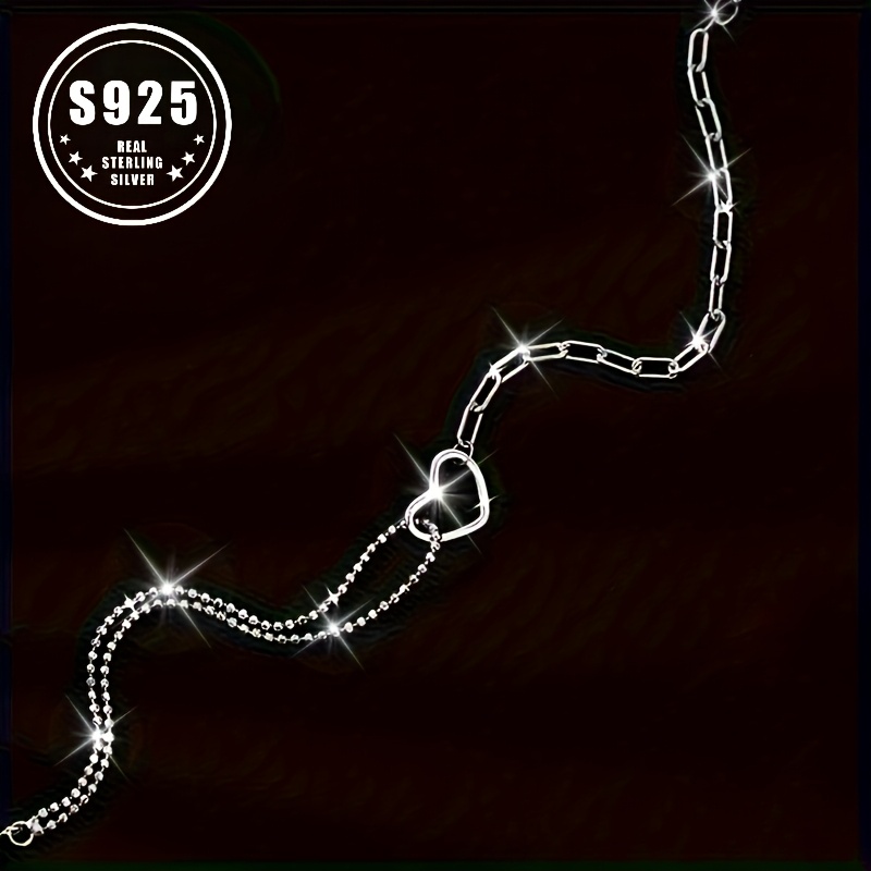 S925 Sterling Chain Bracelet With Gift Box - Chain Jewelry Decoration For Any .1.6g/0.06oz
S925 Sterling Chain Bracelet With Gift Box - Chain Jewelry Decoration For Any .1.6g/0.06oz