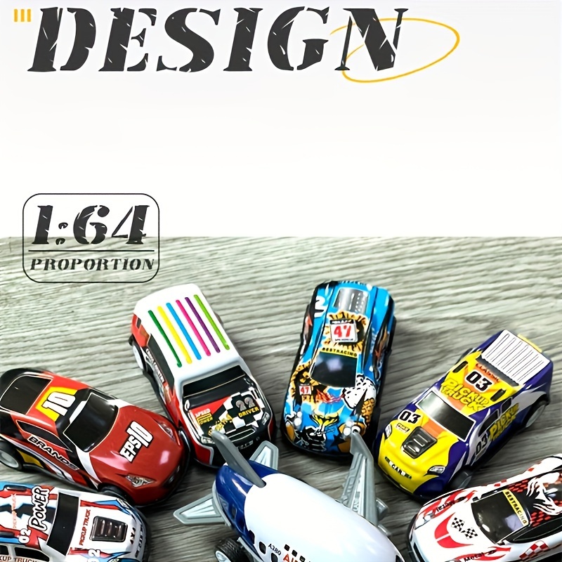 6- Metal Car Toy Set - -, No Batteries - Favors And Fun, Suitable For Christmas And Halloween
6- Metal Car Toy Set - -, No Batteries - Favors And Fun, Suitable For Christmas And Halloween