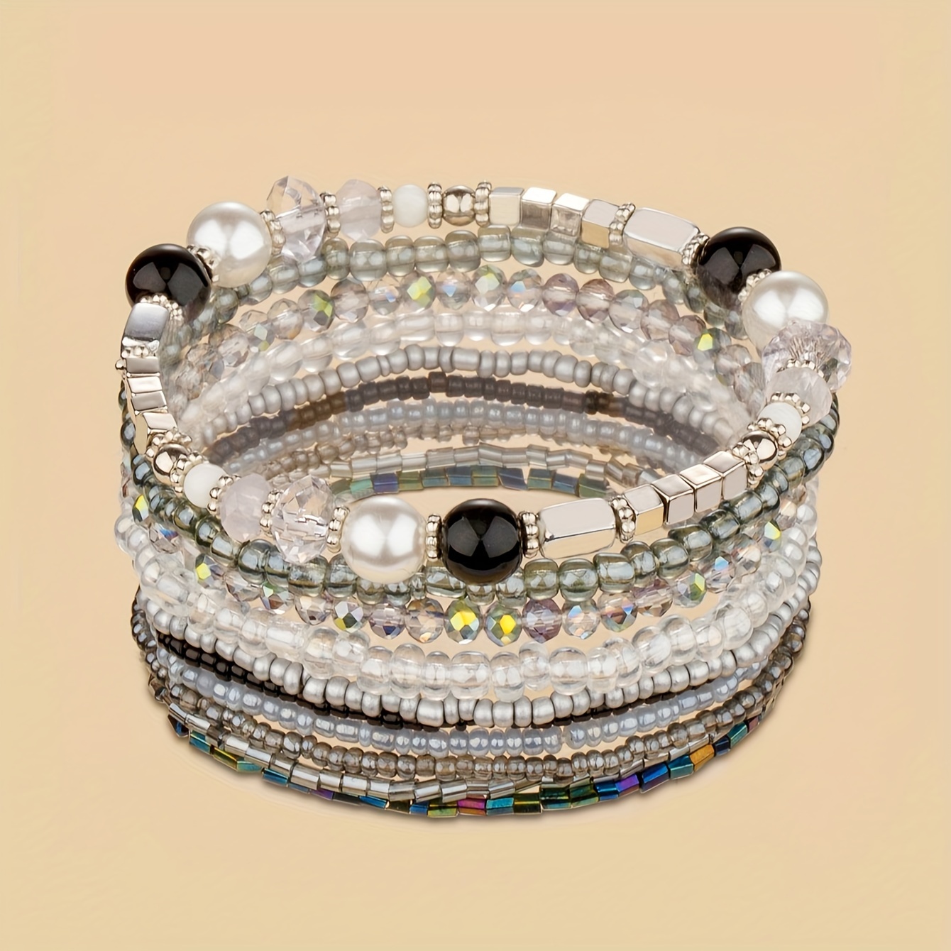 10 Pieces/ Set Beaded Bracelet Simple Vacation Style Trendy Holiday Accessories Female Gift
10 Pieces/ Set Beaded Bracelet Simple Vacation Style Trendy Holiday Accessories Female Gift