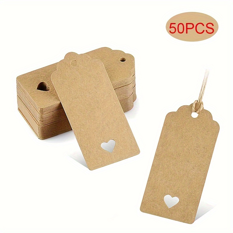 50pcs, Paper Gift Tags, Tags Tags For Christmas Holiday Gifts Wedding Favors Art Craft, Christmas Gift Tags
50pcs, Paper Gift Tags, Tags Tags For Christmas Holiday Gifts Wedding Favors Art Craft, Christmas Gift Tags