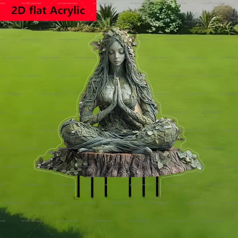 Acrylic Garden Stake - Artistic Outdoor Decor For Yard, Lawn & Gardening | No Power Needed
Acrylic Garden Stake - Artistic Outdoor Decor For Yard, Lawn & Gardening | No Power Needed
