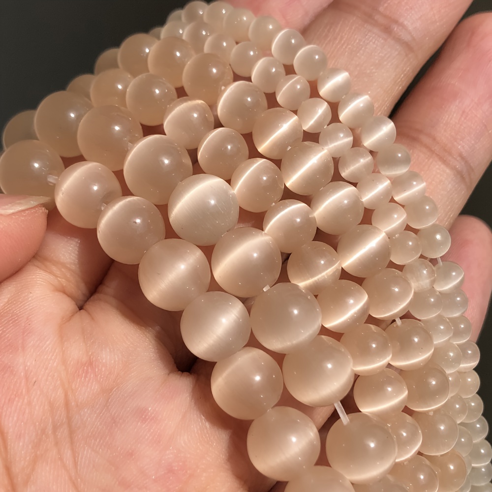Elegant 's Eye Beads 91/61/46/36pcs - Smooth Round Loose Gemstones For Diy Jewelry Making, Perfect For Bracelets, Necklaces & Earrings - Ideal Women's Gift
Elegant 's Eye Beads 91/61/46/36pcs - Smooth Round Loose Gemstones For Diy Jewelry Making, Perfect For Bracelets, Necklaces & Earrings - Ideal Women's Gift