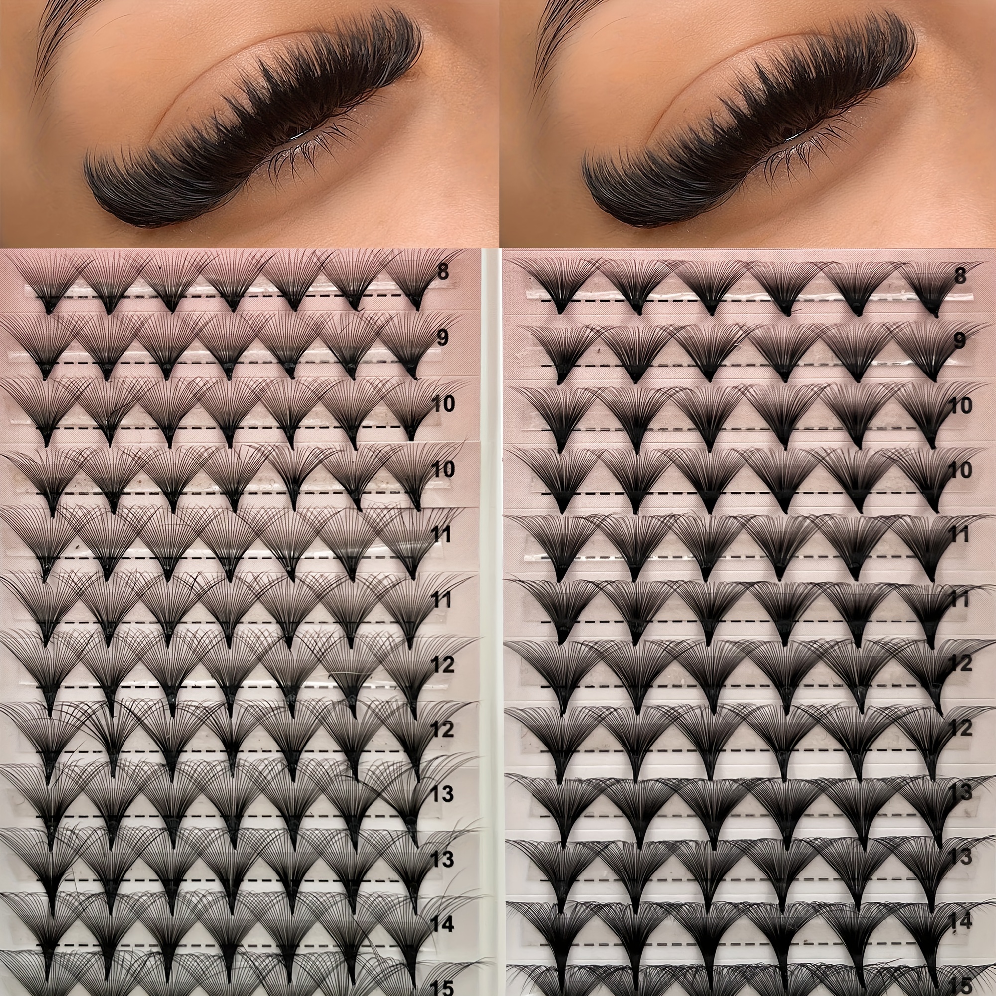 Mikiwilash 30d/40d Thickness 0.05mm D Curling 8-15mm Eyelash Extensions, Middle Stem, Reusable, Handmade Realistic Lash Extensions, Cat Eye, Cosplay, , Fluffy, Extra Styles,
Mikiwilash 30d/40d Thickness 0.05mm D Curling 8-15mm Eyelash Extensions, Middle Stem, Reusable, Handmade Realistic Lash Extensions, Cat Eye, Cosplay, , Fluffy, Extra Styles,