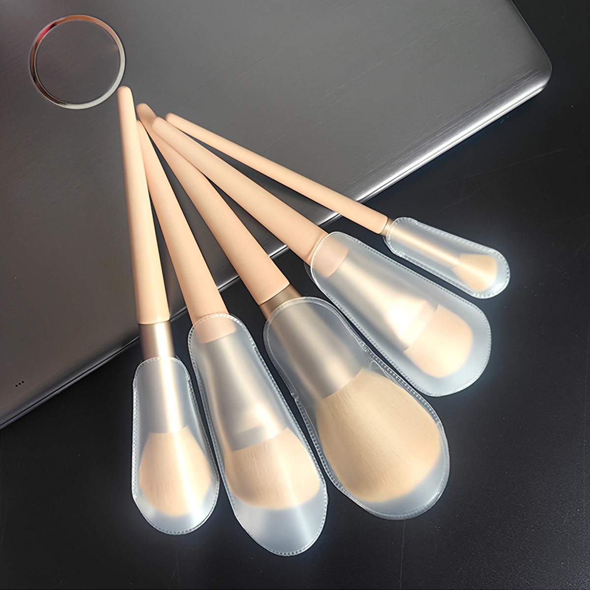 5-piece Set Eva Makeup Brush Covers, Anti-frizz Dust-proof Protective Sleeve, Cosmetic Tool Pouch Accessories
5-piece Set Eva Makeup Brush Covers, Anti-frizz Dust-proof Protective Sleeve, Cosmetic Tool Pouch Accessories