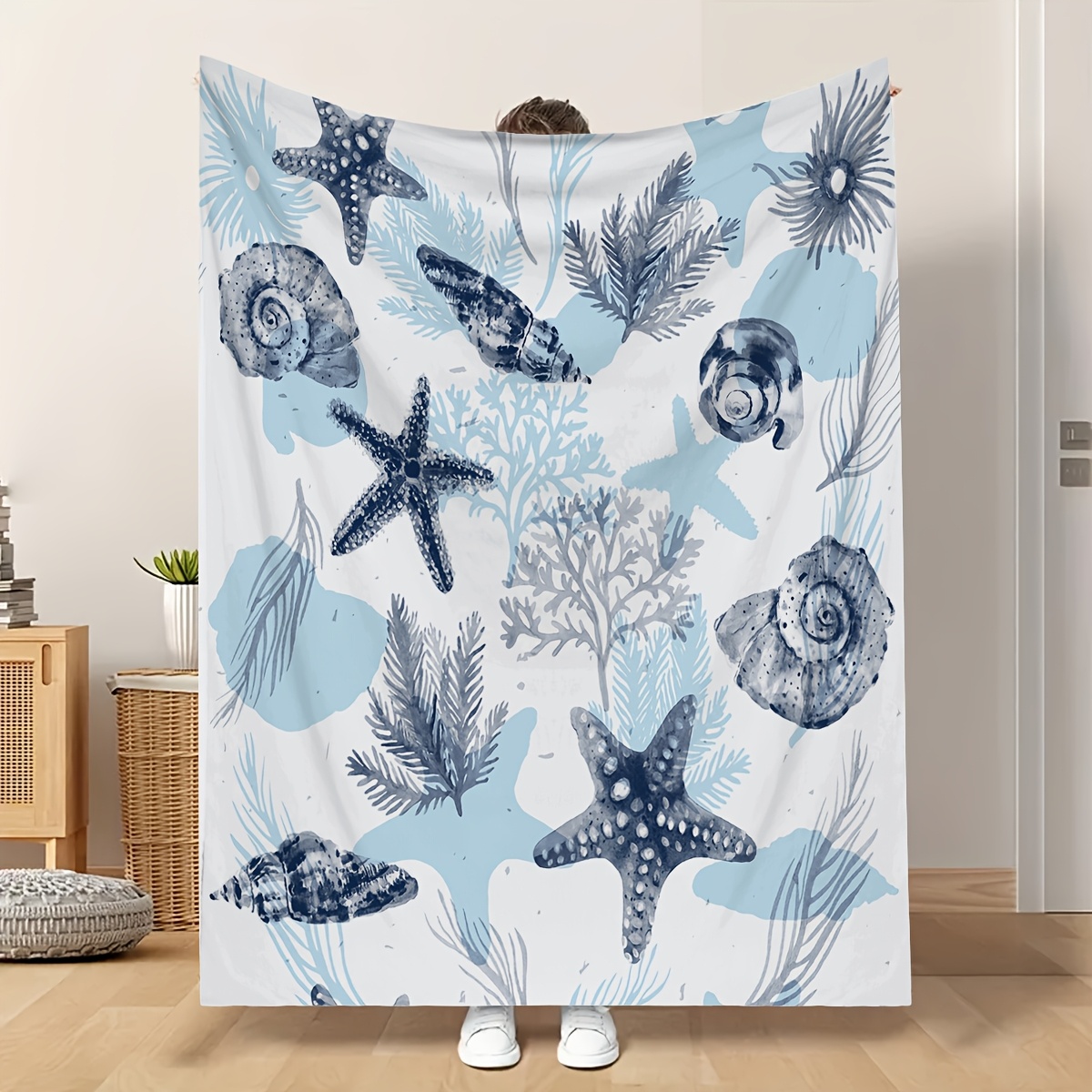 1pc And Starfish Fleece Blanket, Polyester For Camping, Sofa Cover, Pet Blanket, - , For , ,
1pc And Starfish Fleece Blanket, Polyester For Camping, Sofa Cover, Pet Blanket, - , For , ,