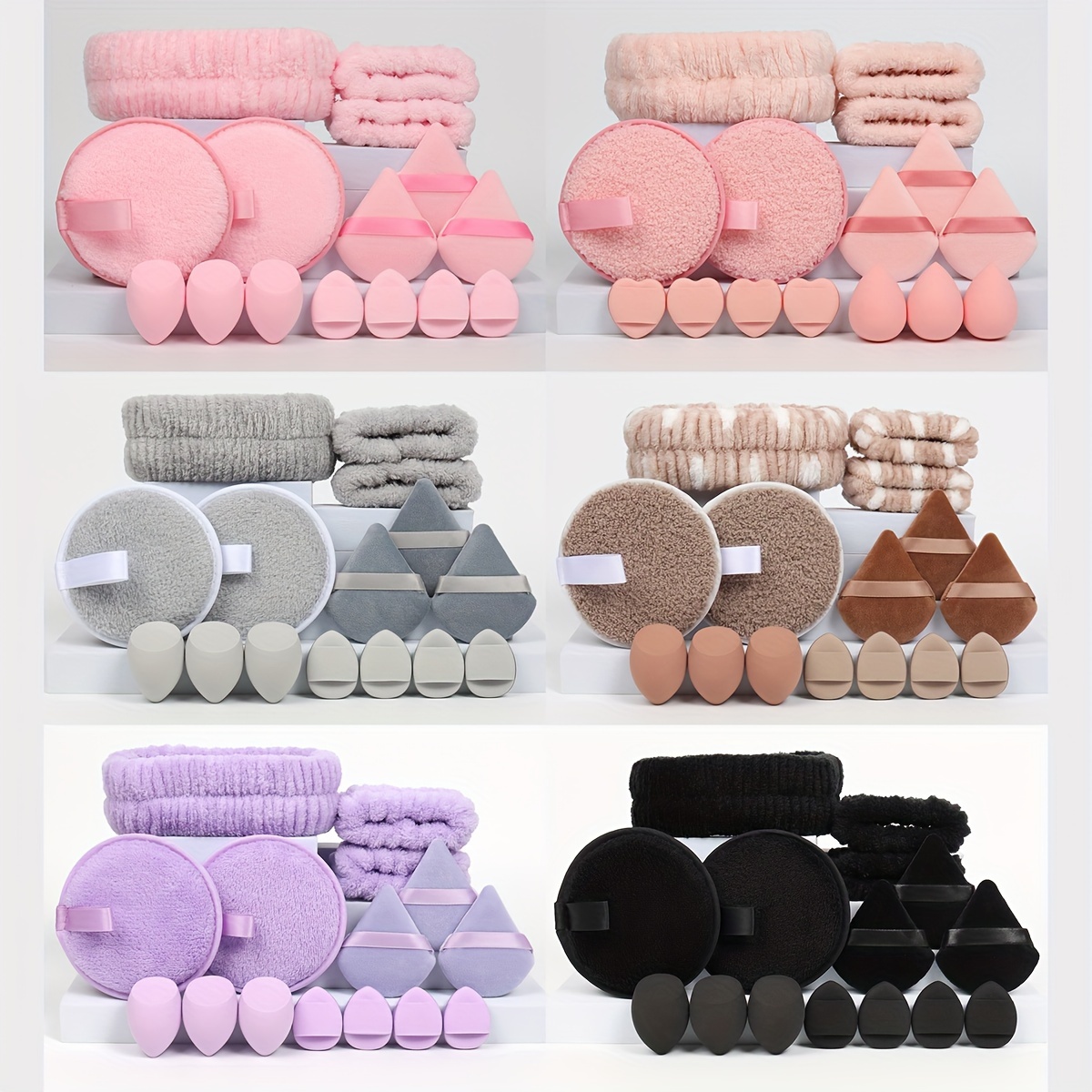 Day Set - 15pc Sponge Kit Hydrophilic Pu Sponges & Brushes, Reusable Gloves, Headband & Wristbands - - & Exfoliation
Day Set - 15pc Sponge Kit Hydrophilic Pu Sponges & Brushes, Reusable Gloves, Headband & Wristbands - - & Exfoliation