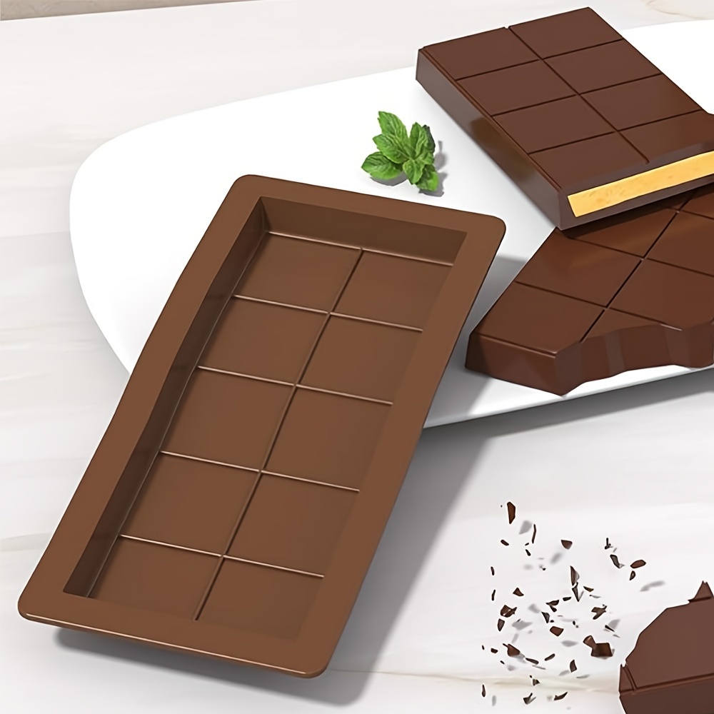 10-cavity Silicone Chocolate Bar Mold - Baking Diy Tool For Ice Cubes, Cookies, Cakes, Jelly, - , Christmas, Easter, Thanksgiving
10-cavity Silicone Chocolate Bar Mold - Baking Diy Tool For Ice Cubes, Cookies, Cakes, Jelly, - , Christmas, Easter, Thanksgiving