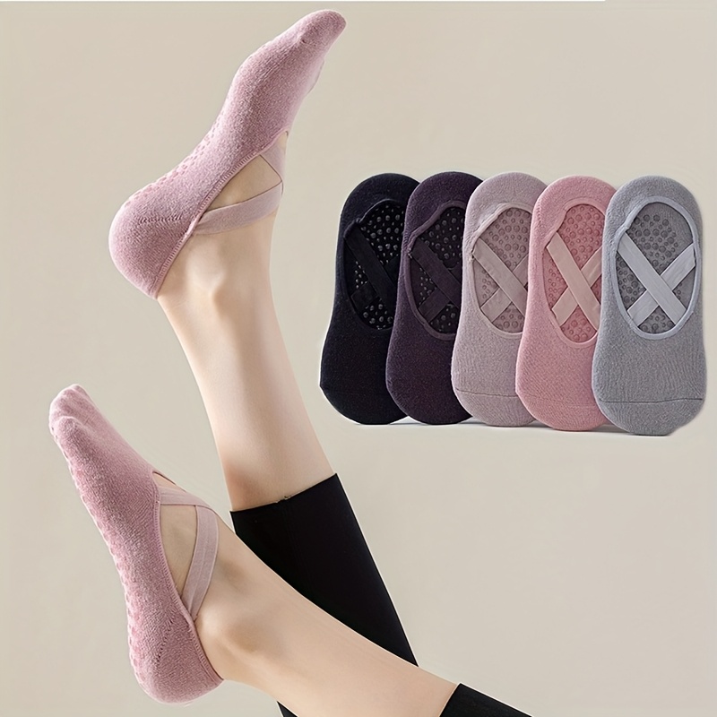 5 Pairs Of Women's Socks Boat Socks Short Tube Yoga Socks Silicone Anti Slip Dance Sports Indoor Fitness Socks
5 Pairs Of Women's Socks Boat Socks Short Tube Yoga Socks Silicone Anti Slip Dance Sports Indoor Fitness Socks