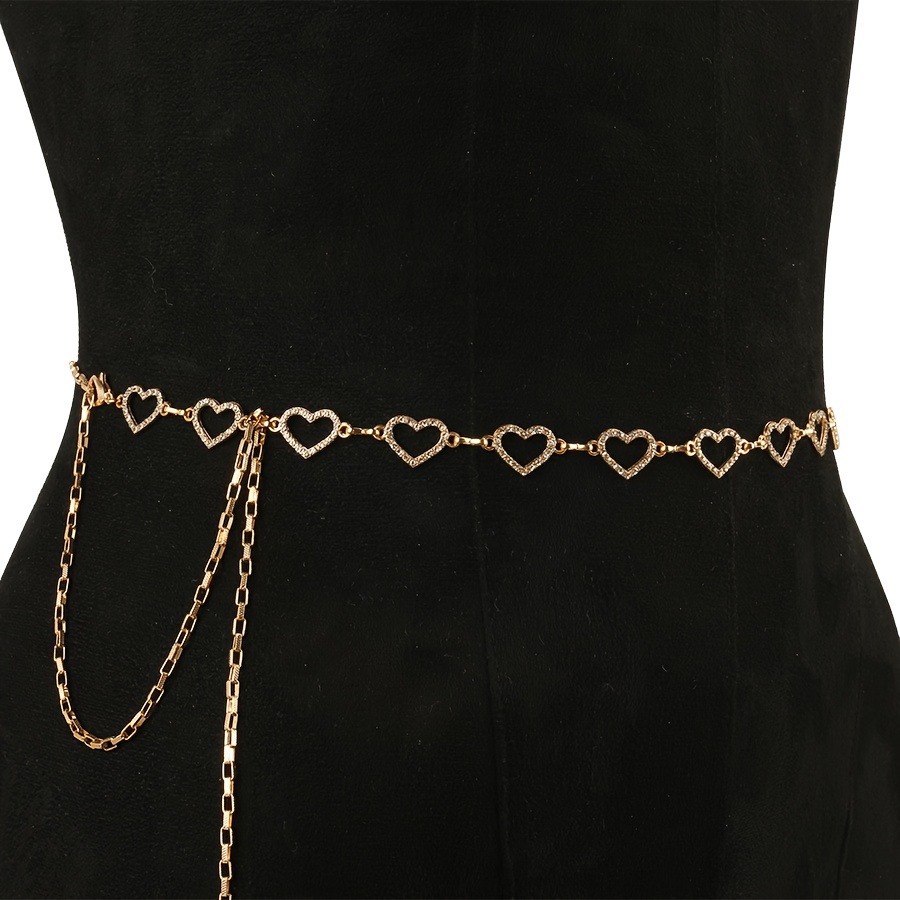 Ceinture chaîne cœur creux, décontracté, de taille réglable , accessoiriser une .
Ceinture chaîne cœur creux, décontracté, de taille réglable , accessoiriser une .