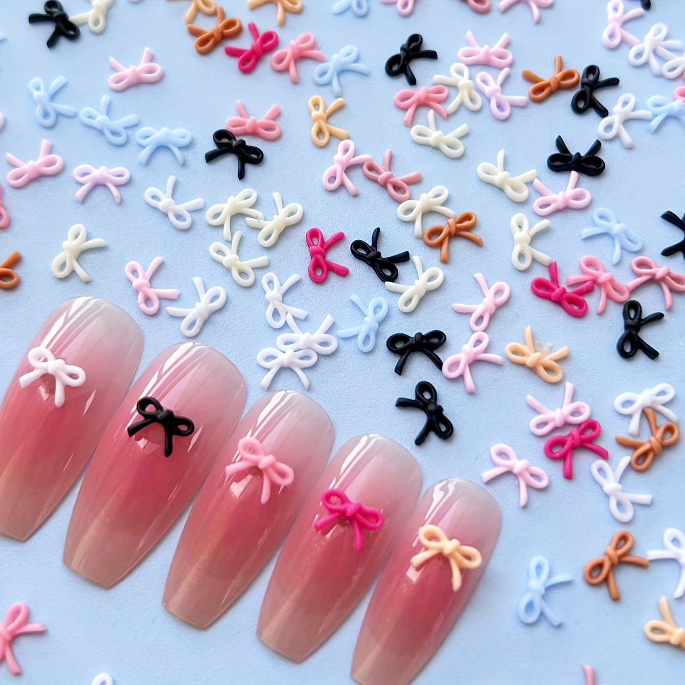 -pack Valentine' Resin Bow Tie Nail Art Charms, Hollow-out Butterfly , Assorted Colors, Unscented - Diy Nail Art And Decorations, Ideal For Women's Valentine's And Christmas Manicure Accessories
-pack Valentine' Resin Bow Tie Nail Art Charms, Hollow-out Butterfly , Assorted Colors, Unscented - Diy Nail Art And Decorations, Ideal For Women's Valentine's And Christmas Manicure Accessories