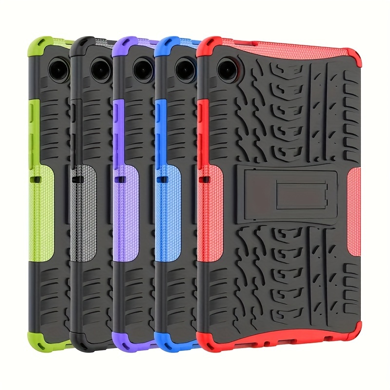 Shockproof Protective Case Tab A9 8.7 Inch - Anti-fall, Plastic, Textured Grip With Reinforced And Adjustable Stand, , Purple, Blue, Red, Black
Shockproof Protective Case Tab A9 8.7 Inch - Anti-fall, Plastic, Textured Grip With Reinforced And Adjustable Stand, , Purple, Blue, Red, Black