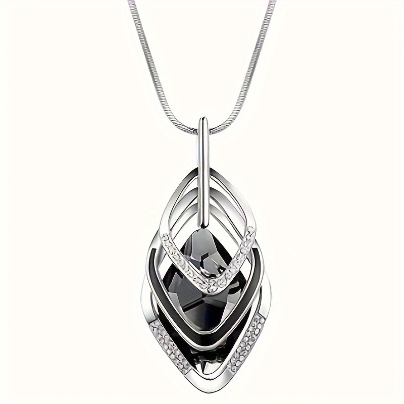Women's Long Sweater Chain Necklace Elegant 3 Layer Zircon Pendant Y-shaped Necklace Jewelry Gift
Women's Long Sweater Chain Necklace Elegant 3 Layer Zircon Pendant Y-shaped Necklace Jewelry Gift