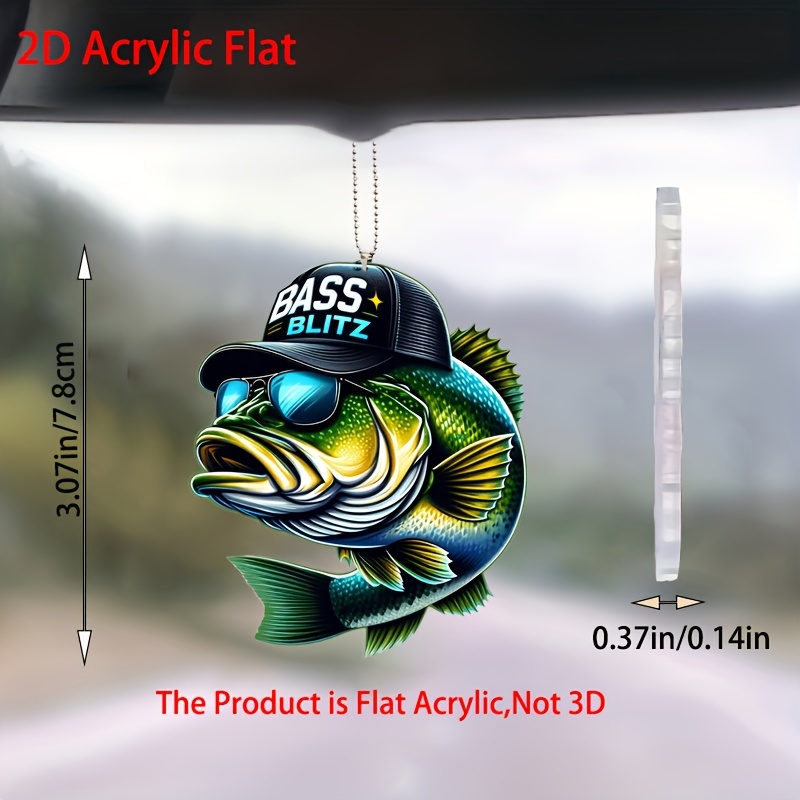 2d Acrylic Fish Pendant Hanging Ornament - Car Mirror Charm & Keychain, Home & Festival Decor
2d Acrylic Fish Pendant Hanging Ornament - Car Mirror Charm & Keychain, Home & Festival Decor