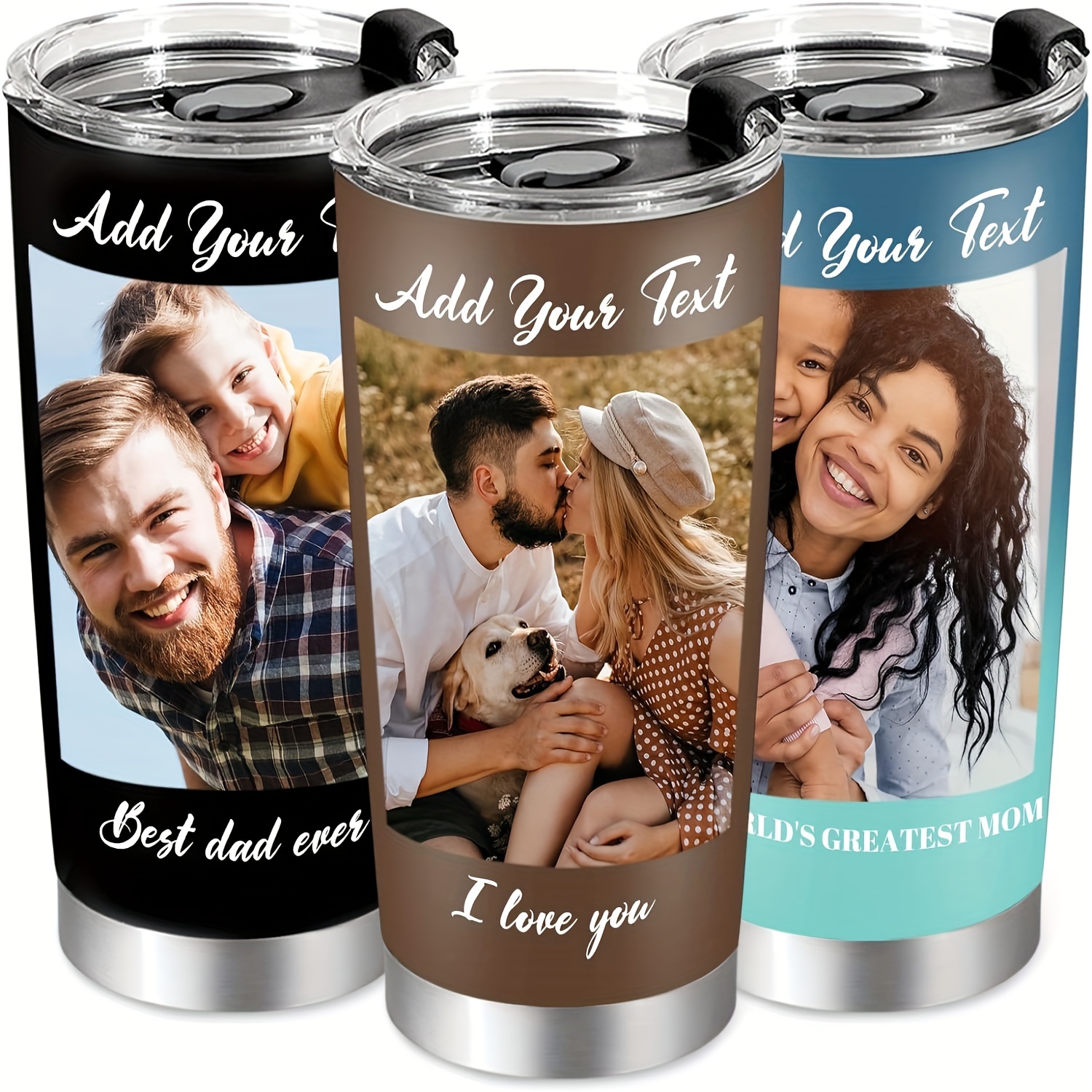 (custom Products) Personalized Coffee Mug Custom Pictures, Custom Photos 20oz Stainless Steel With Lid And Vacuum Insulated Glass, Personalized Coffee Travel Mug With Lid
(custom Products) Personalized Coffee Mug Custom Pictures, Custom Photos 20oz Stainless Steel With Lid And Vacuum Insulated Glass, Personalized Coffee Travel Mug With Lid