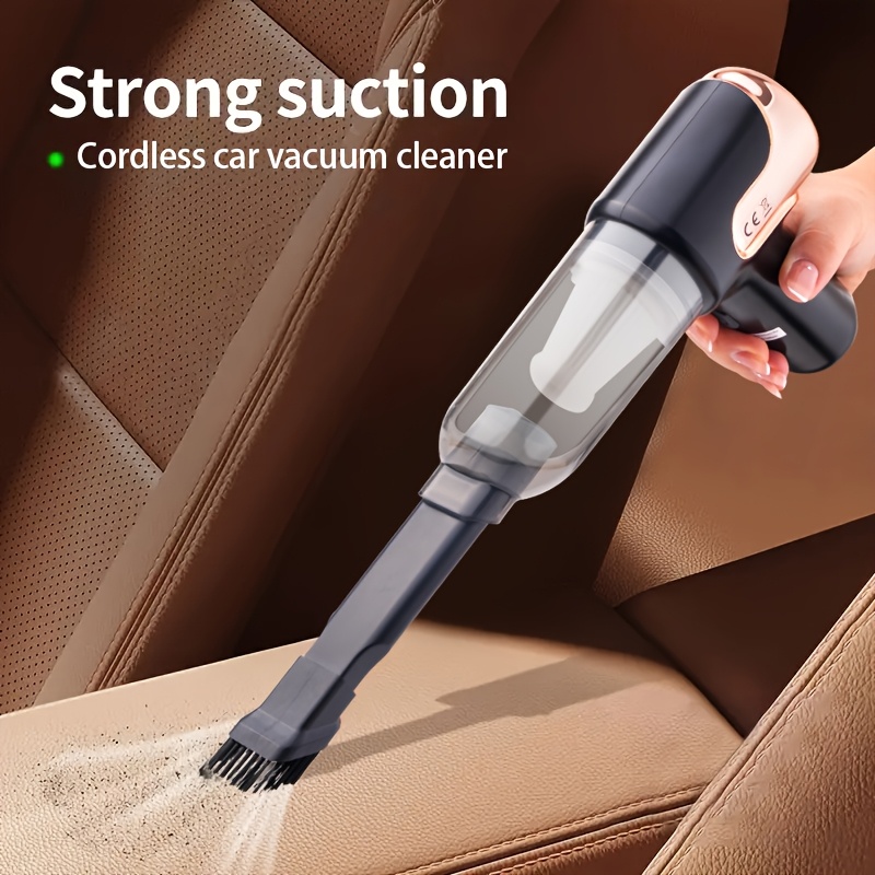 Portable Car Vacuum Cleaner - Wet/dry, Pet Hair Removal, Usb Rechargeable With Gap Tool & Edge Brush
Portable Car Vacuum Cleaner - Wet/dry, Pet Hair Removal, Usb Rechargeable With Gap Tool & Edge Brush