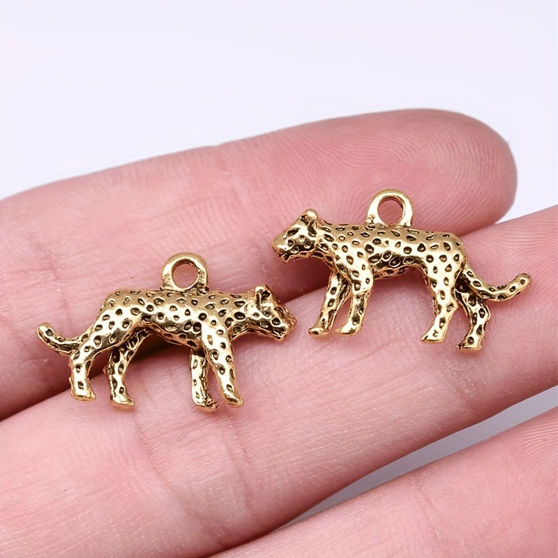 10pcs Zinc Alloy Leopard Charms For Making - Pendants For Necklaces, Bracelets & Earrings
10pcs Zinc Alloy Leopard Charms For Making - Pendants For Necklaces, Bracelets & Earrings