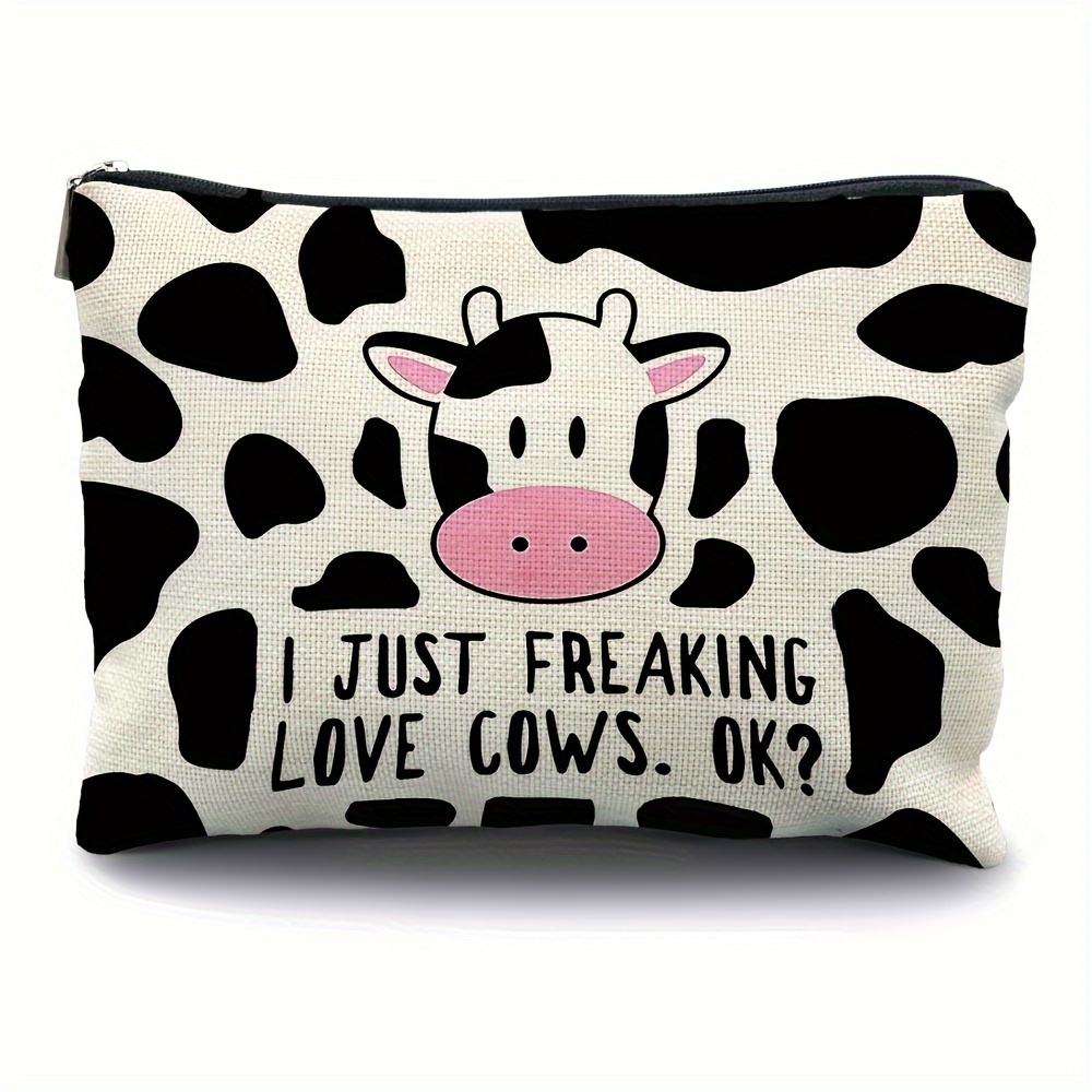 Cow Makeup Bag, Makeup Bag, Cow Bag, Bag, For Women, Makeup Bag , I Freaking , , , For Women
Cow Makeup Bag, Makeup Bag, Cow Bag, Bag, For Women, Makeup Bag , I Freaking , , , For Women