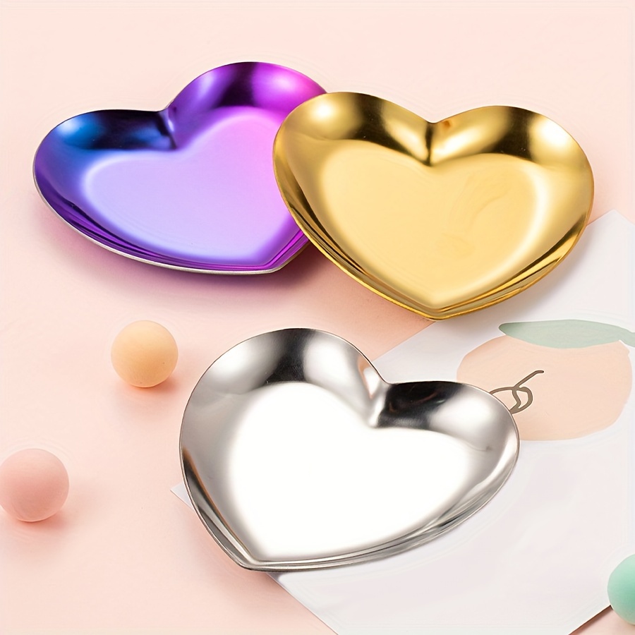 Stainless Shaped Nail Art Accessories Jewelry Storage Tray, Metal Cosmetic Storage Dish, Nail Art Display Organizer
Stainless Shaped Nail Art Accessories Jewelry Storage Tray, Metal Cosmetic Storage Dish, Nail Art Display Organizer