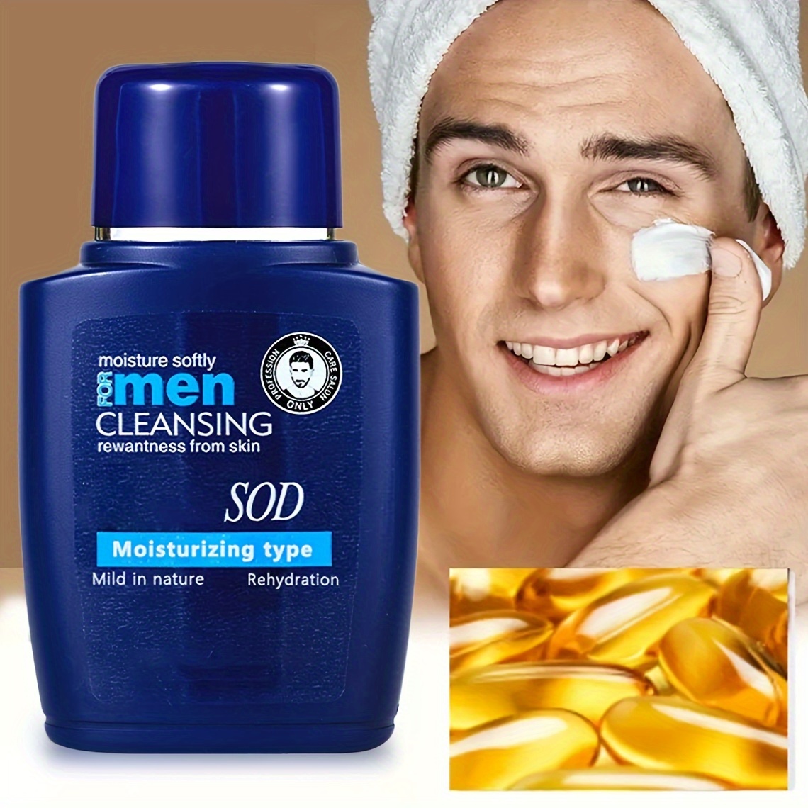 120g Men's Moisturizing Face Cream, Contains Glycerin And Aloe Vera, Moisturizes And Nourishes Skin, Balances Water And Oil
120g Men's Moisturizing Face Cream, Contains Glycerin And Aloe Vera, Moisturizes And Nourishes Skin, Balances Water And Oil