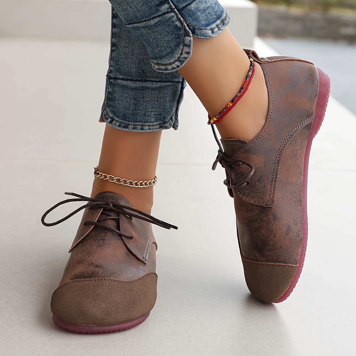 Women's -up Flats - Solid Color Casual Round Toe Shoes With And Fabric , Slip-on Design, European Special Collection
Women's -up Flats - Solid Color Casual Round Toe Shoes With And Fabric , Slip-on Design, European Special Collection