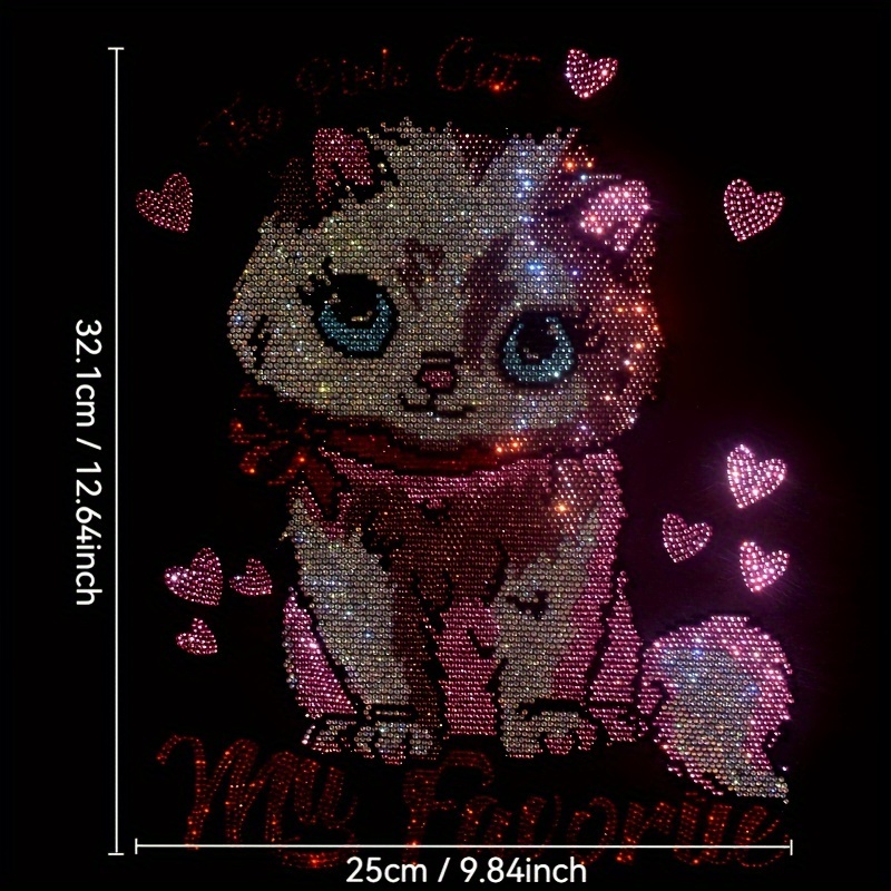Cute Cat Pattern Clothes Hot Stamping Diamond Pattern Sticker Clothing Accessories Hot Stamping Diy Hot Stamping Diamond Pattern Sticker
Cute Cat Pattern Clothes Hot Stamping Diamond Pattern Sticker Clothing Accessories Hot Stamping Diy Hot Stamping Diamond Pattern Sticker