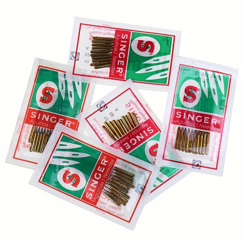 Singer Universal Sewing Machine Needles 9# 11# 14# 16# 18# - 10pcs Golden Titanium Coated Set For Home And Electric Machines - All Sewing Projects
Singer Universal Sewing Machine Needles 9# 11# 14# 16# 18# - 10pcs Golden Titanium Coated Set For Home And Electric Machines - All Sewing Projects