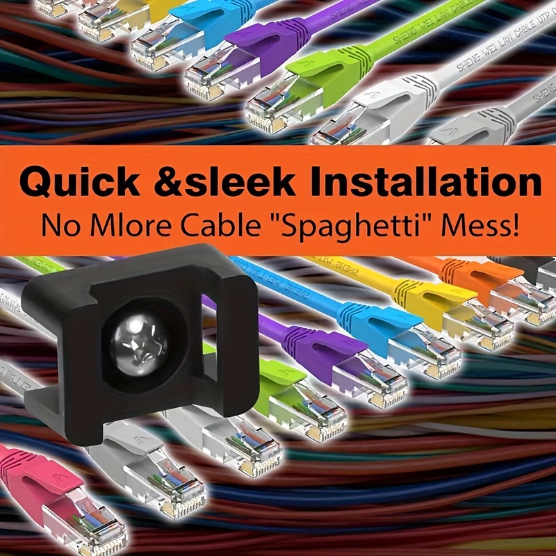 100pcs Hc Type Cable Tie Holders - Plastic, Wiring Organizer With Positioning Hole For , No Tools Required, Reusable Cable Ties
100pcs Hc Type Cable Tie Holders - Plastic, Wiring Organizer With Positioning Hole For , No Tools Required, Reusable Cable Ties