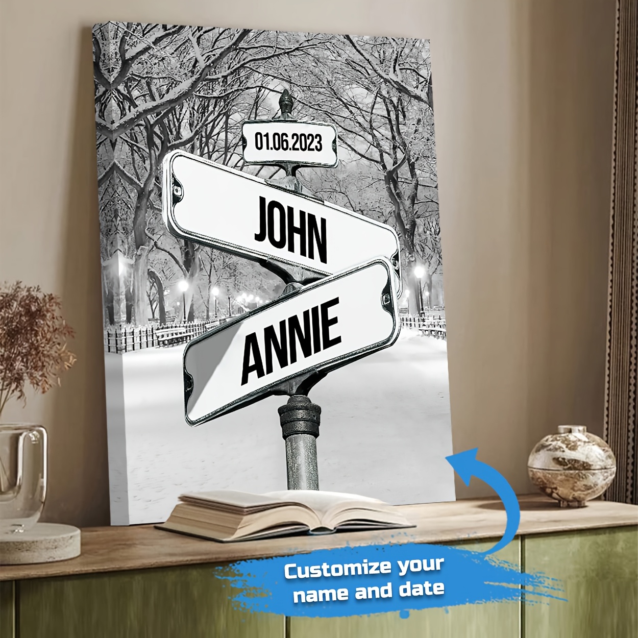 1pc Personalized Art Canvas Art , Couple And , Frame, /, Orientation, For , , , , Decor, 's Day
1pc Personalized Art Canvas Art , Couple And , Frame, /, Orientation, For , , , , Decor, 's Day