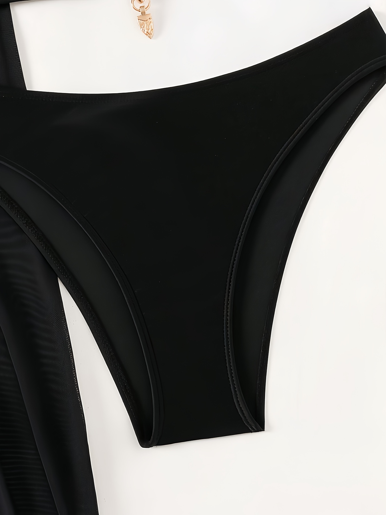 bbf3d9f2 aad6 4d2c b38b 243dfa13acf7 3pcs Women'S Solid Color Tie-Top Bikini Set with Long Skirt - Sexy Swimwear, Polyamide 80%, Elastane 20%, Medium Stretch, Lace-Up Detail, 198g/m² Fabric Weight, Beach Attire|Sleek Swimsuit|Stretchy Fabric