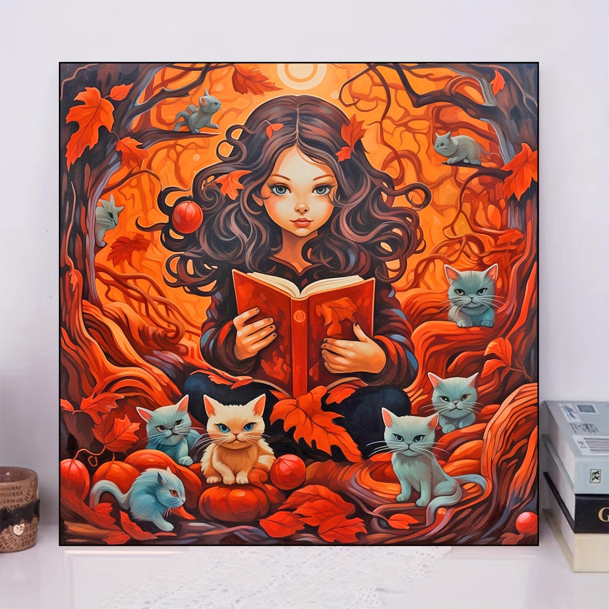 1pc Animals Diamond Painting Kit Diy Diamond Painting Home Wall Decoration Artwork Halloween Decoration Christmas Decoration Gift Diamond Painting Lovers Holiday Gift Canvas Unframed
1pc Animals Diamond Painting Kit Diy Diamond Painting Home Wall Decoration Artwork Halloween Decoration Christmas Decoration Gift Diamond Painting Lovers Holiday Gift Canvas Unframed