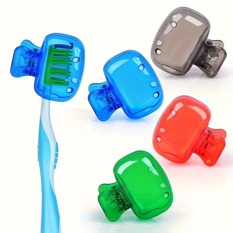 5pcs Mixed Color Travel Portable Toothbrush Head Cover, Storage Box, Toothbrush Protection Cover Frame, Bathroom Accessories That Must For Home And Business Travel, Daily Use, And
5pcs Mixed Color Travel Portable Toothbrush Head Cover, Storage Box, Toothbrush Protection Cover Frame, Bathroom Accessories That Must For Home And Business Travel, Daily Use, And
