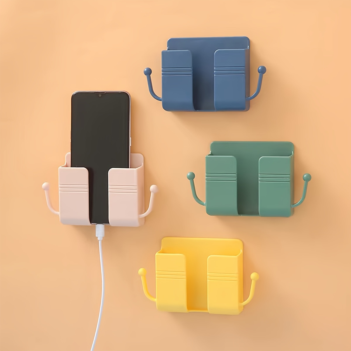 -mounted - 1pc, Plastic Multifunctional Charging , And Phone Organizer, Installation, , Bins & For Organization
-mounted - 1pc, Plastic Multifunctional Charging , And Phone Organizer, Installation, , Bins & For Organization