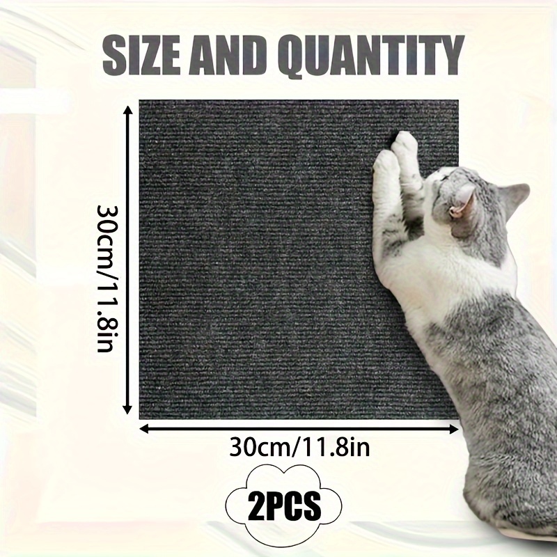 2pcs Cat Scratch Mats, Self-adhesive Replacement Cat Scratching Mats, Cat Wall Furniture Protector, Wear Resistant Cat Mats
2pcs Cat Scratch Mats, Self-adhesive Replacement Cat Scratching Mats, Cat Wall Furniture Protector, Wear Resistant Cat Mats
