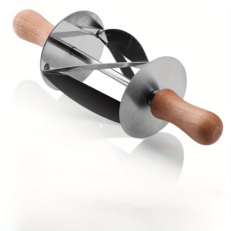 Stainless Steel Croissant Cutter - Easy-to-use Baking Tool For Perfect Pastries, Ideal Kitchen Gadget For Home & Parties
Stainless Steel Croissant Cutter - Easy-to-use Baking Tool For Perfect Pastries, Ideal Kitchen Gadget For Home & Parties