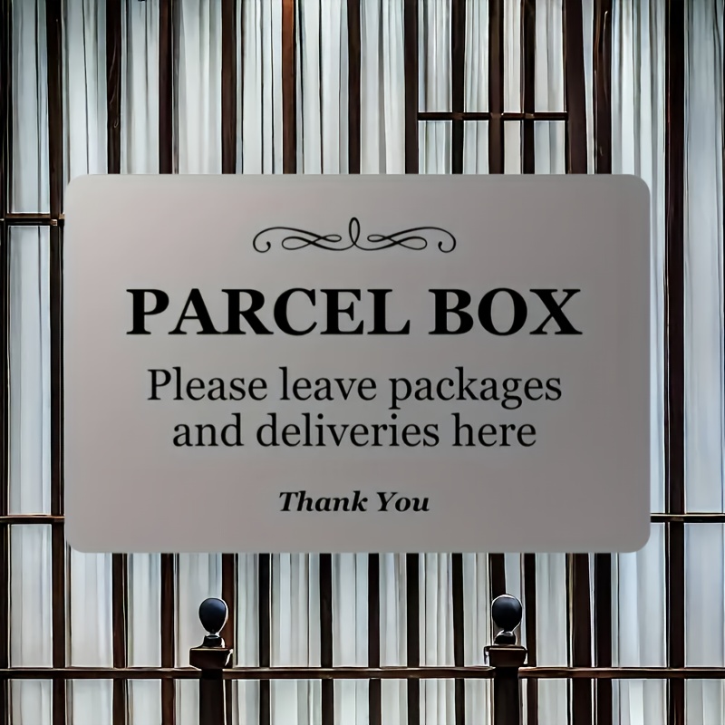Vintage Metal Parcel , 8x12 Inches - Wall-mounted Mailbox For Packages & 's Information, Parcel
Vintage Metal Parcel , 8x12 Inches - Wall-mounted Mailbox For Packages & 's Information, Parcel