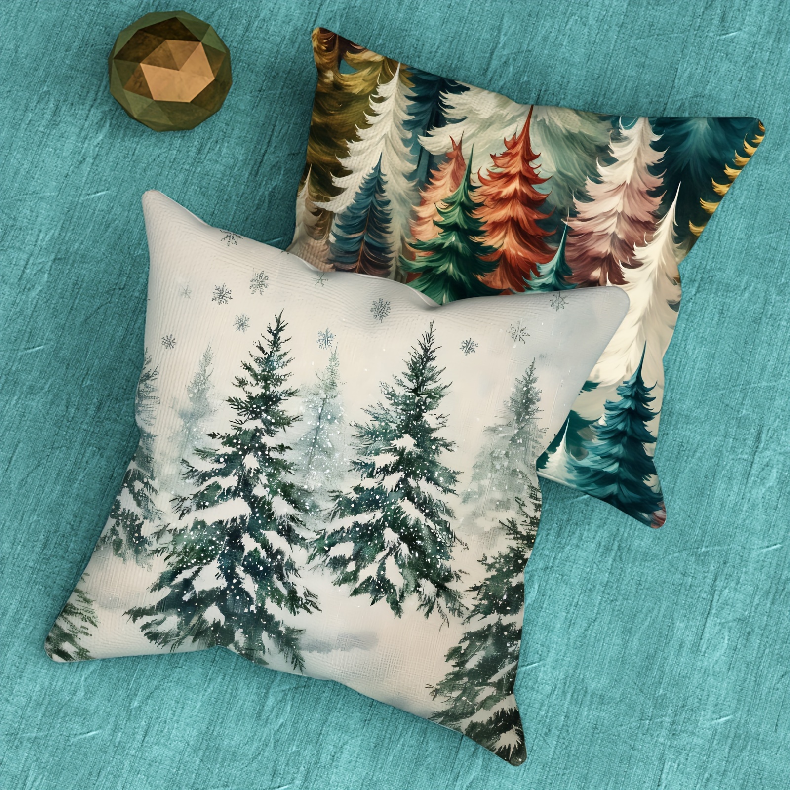 2- Christmas , Contemporary Pillowcases 18x18 For Sofa & , Washable 100% , Inserts Not Included
2- Christmas , Contemporary Pillowcases 18x18 For Sofa & , Washable 100% , Inserts Not Included