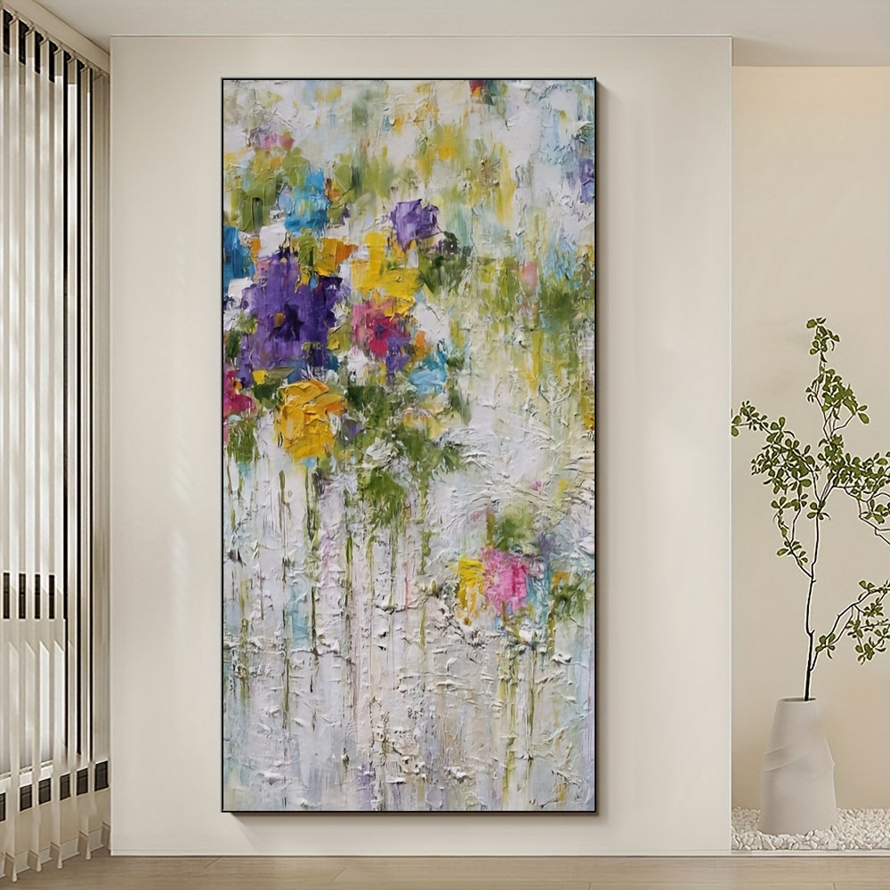 Modern Abstract Watercolor Flower Canvas Art, 23.62x47.24in - Large Wall Decor For Living Room, Bedroom, Office - Minimalist Style
Modern Abstract Watercolor Flower Canvas Art, 23.62x47.24in - Large Wall Decor For Living Room, Bedroom, Office - Minimalist Style