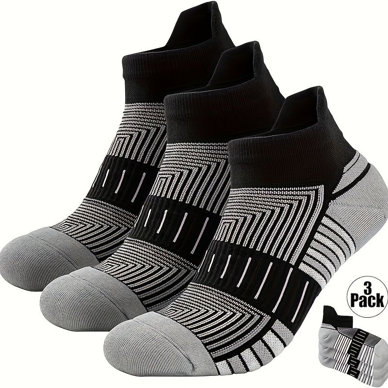 Athletic Running Anti-blister Socks For Men And Women, Low Cut Tab Athletic Socks With Ankle Support 3 Pack
Athletic Running Anti-blister Socks For Men And Women, Low Cut Tab Athletic Socks With Ankle Support 3 Pack
