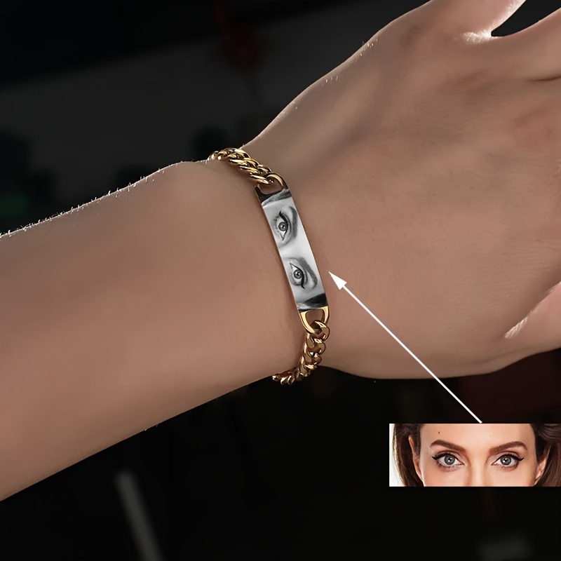 Customized Eye Bracelet Made Of Stainless Steel Personalized Laser Engraved Images, Names, And Dates, A For Men And .
Customized Eye Bracelet Made Of Stainless Steel Personalized Laser Engraved Images, Names, And Dates, A For Men And .