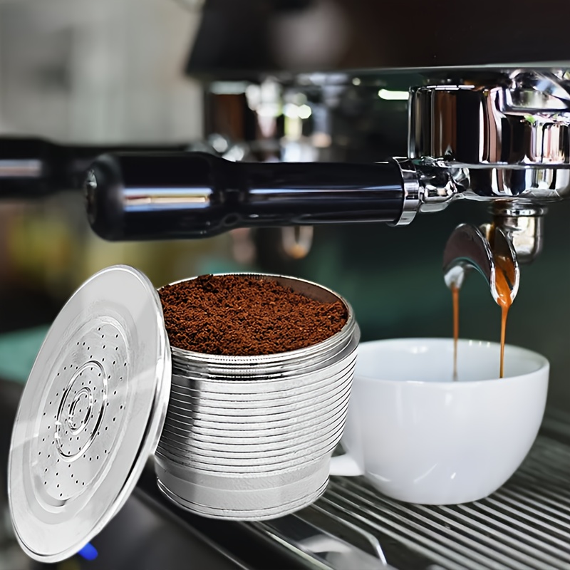 Stainless Steel Reusable Pod For Nestle Machines - - Dripper & Filter Cup, Kitchen Accessory
Stainless Steel Reusable Pod For Nestle Machines - - Dripper & Filter Cup, Kitchen Accessory